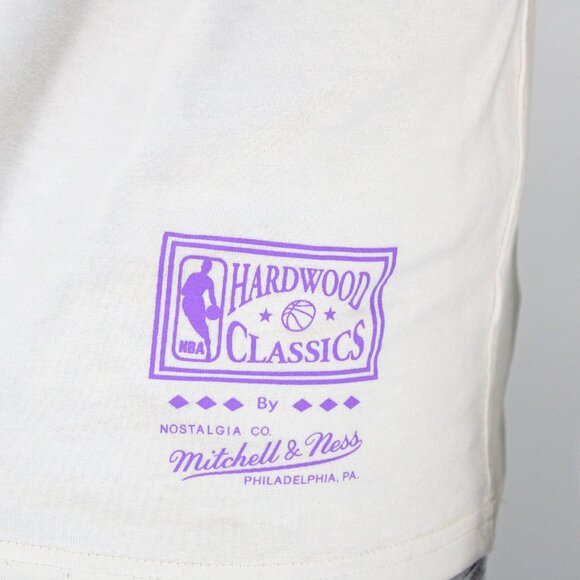 LA Lakers Adidas Magic Johnson HWC Jersey/Mitchell & Ness Men's Championship Tee - Picture 15 of 15